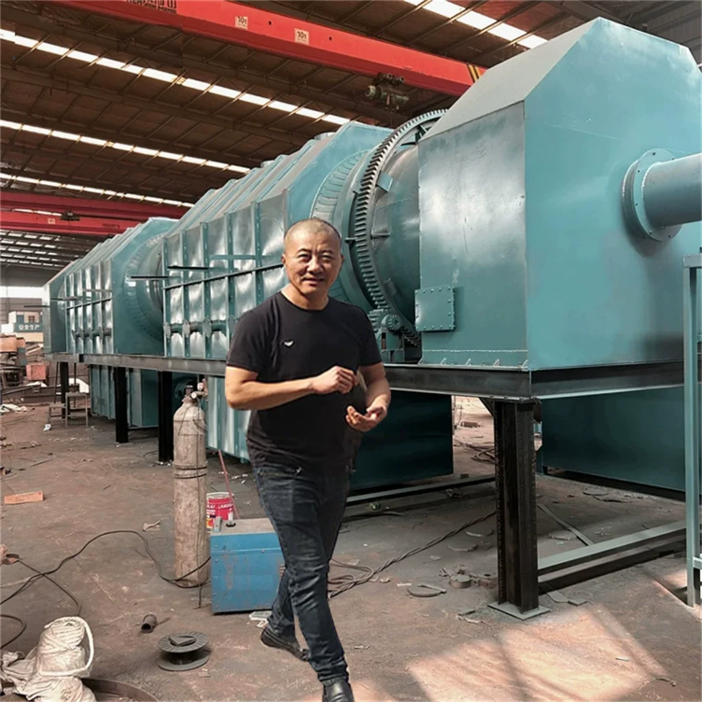 rotary carbonization furnace